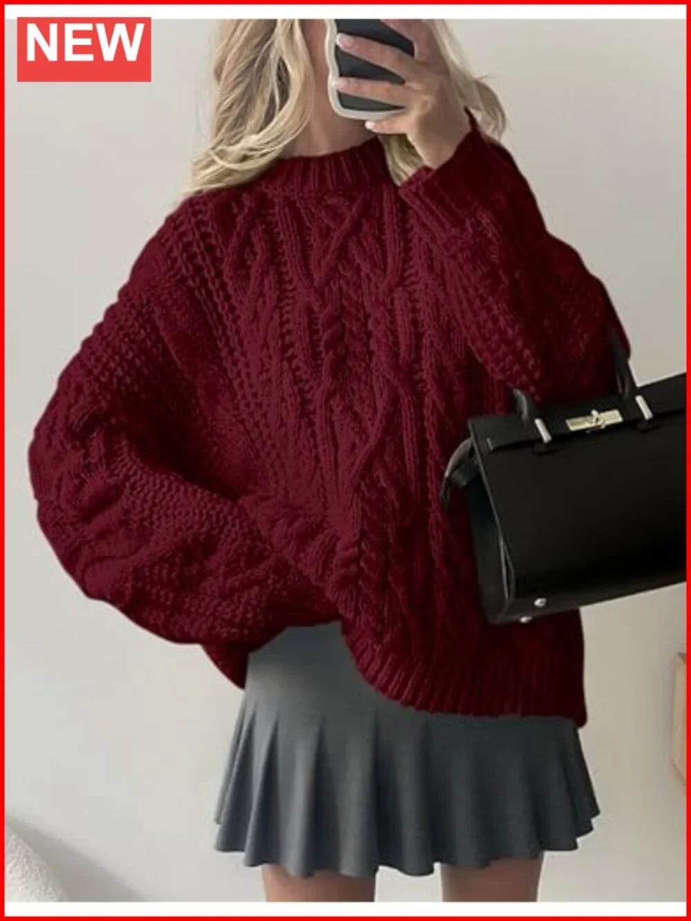 N/A cozy oversized